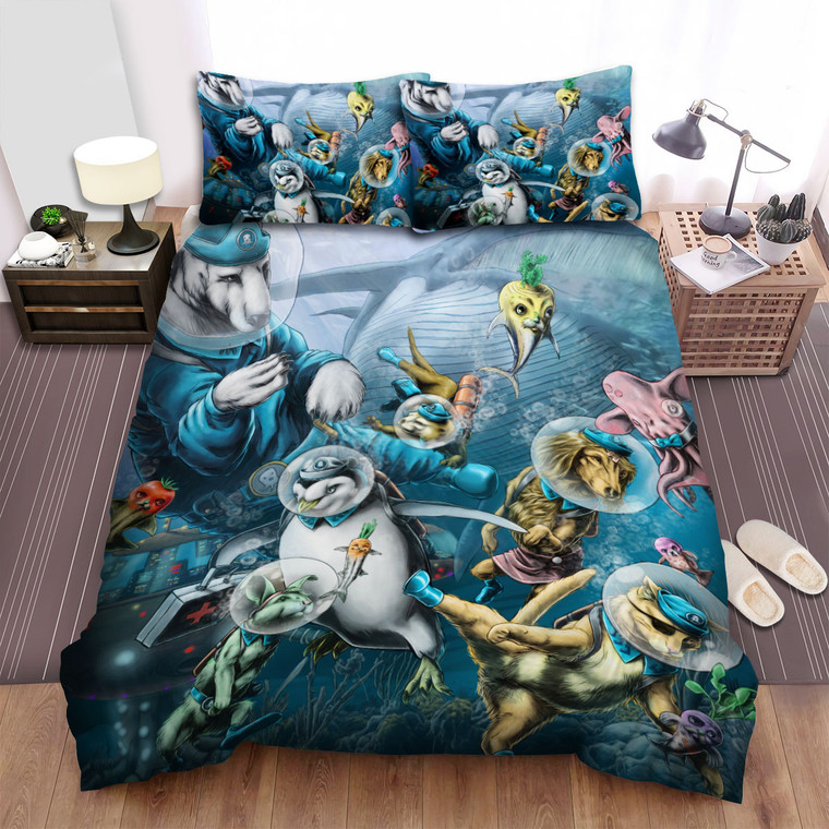 The Octonauts The Real Octonauts Bed Sheets Spread Duvet Cover Bedding Sets