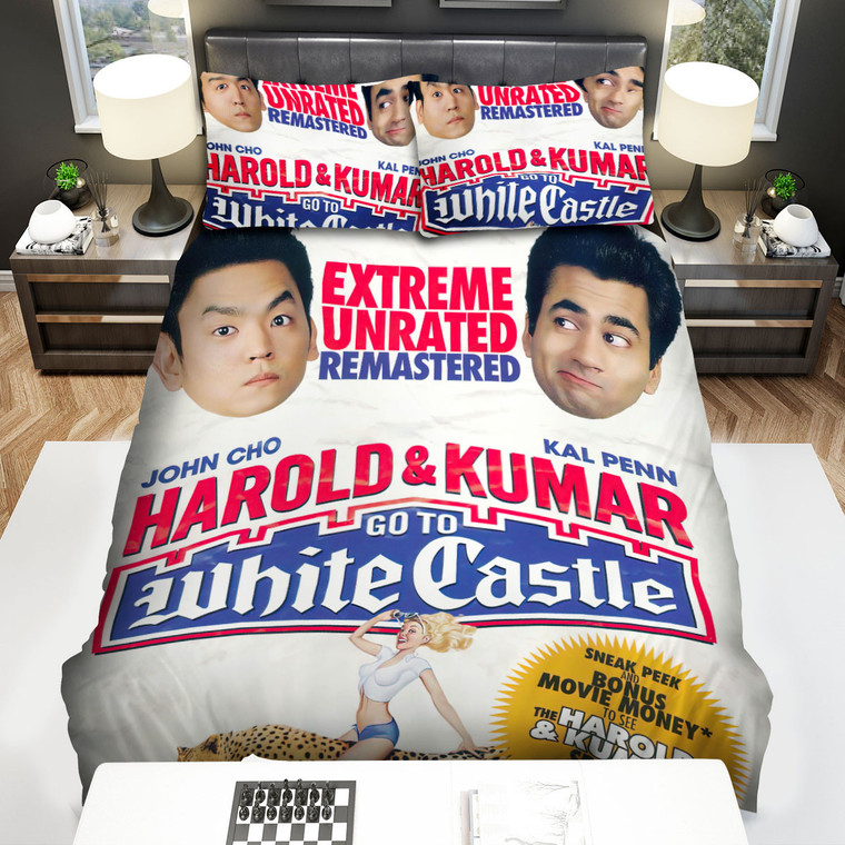 Harold & Kumar Go To White Movie Poster 3 Duvet Cover Bedroom Sets Comfortable Bedding Sets