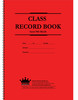 Class Record Book, 10 Subject, Green Text (910-10LGN)