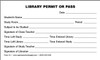 Library Permit or Pass (24)