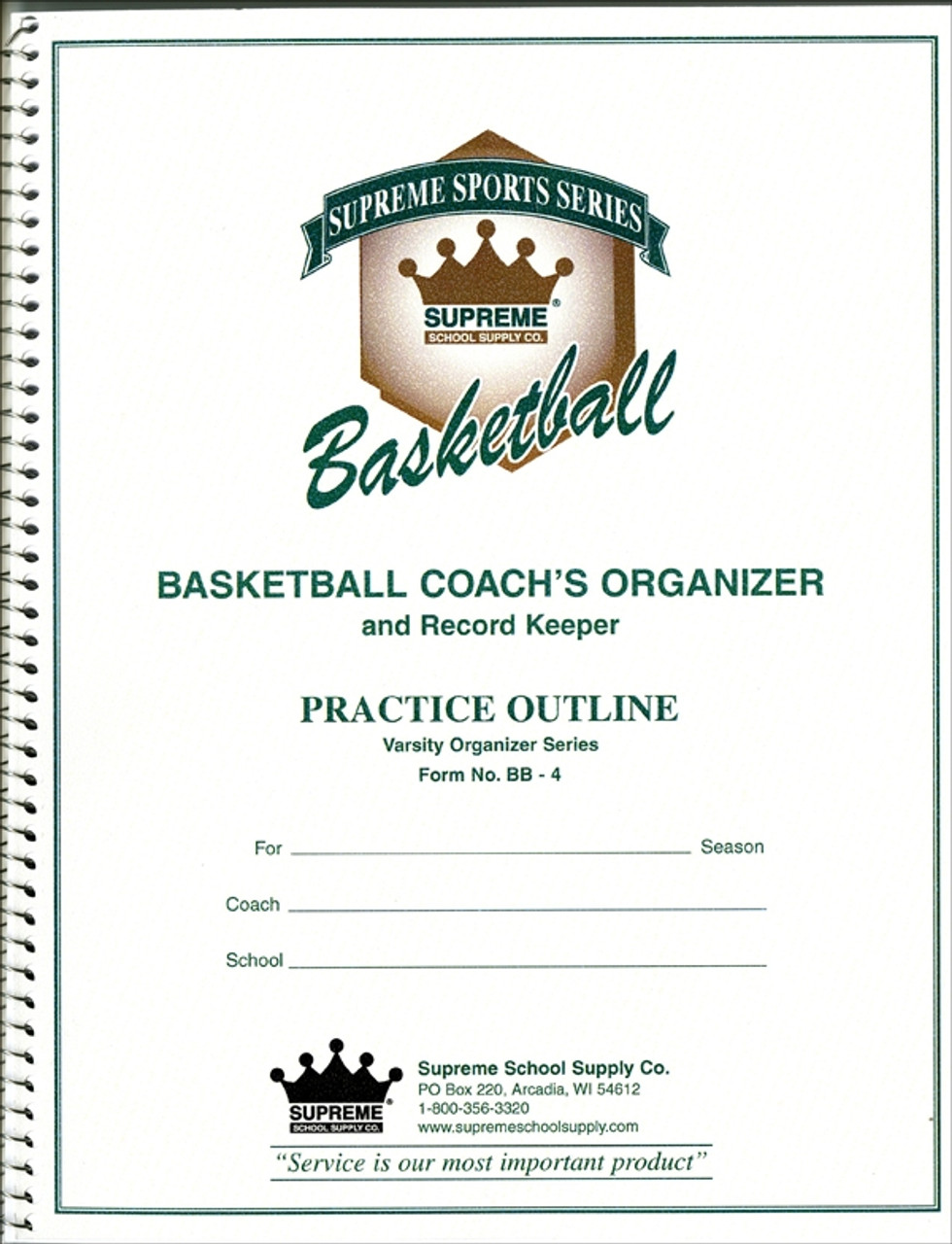 Basketball Practice Outline (BB4)