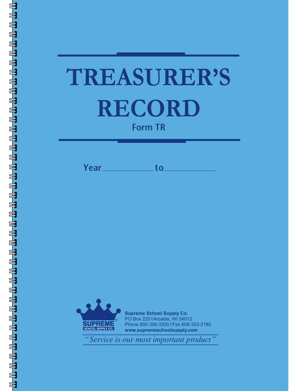 Treasurers Record Book (TR)