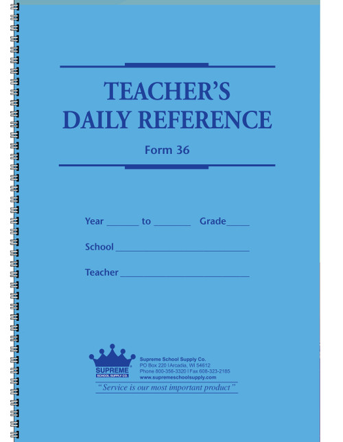 Teachers Daily Reference Planner (36) Teachers Daily Reference Planner (36)