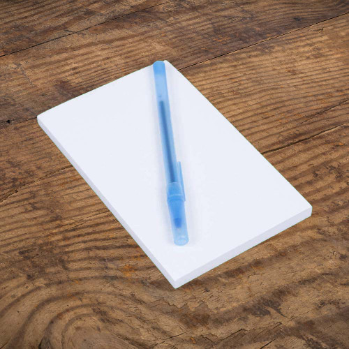 Blank Notepads 4x6  (10-pack)