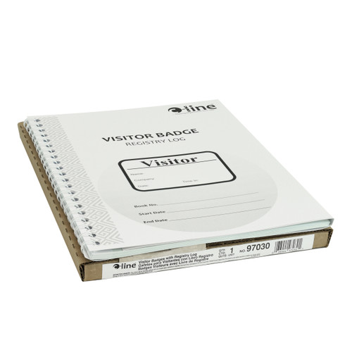 Visitor Badge with Registry 150-badges (CL97030) 