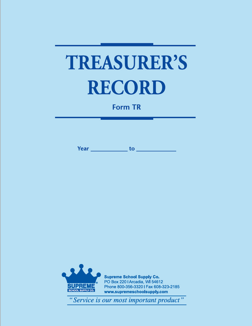 Treasurers Record Book (TR)