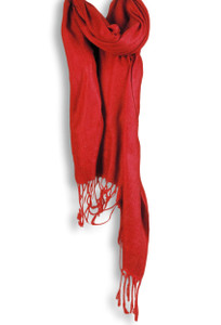 Pashmina Shawl in Red Pashmina Shawl in Red
