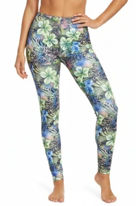 Jungle Cotton Blend Basic Causal Fun Printed Leggings