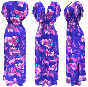 Lightweight Summer Dress. Beautiful Hawaiian themed dress that is perfect for your summer evening event . Butterfly flowy sleeves are supper flattering. Deep v neck line with smocked under bust Lightweight Summer Dress. Beautiful Hawaiian themed dress that is perfect for your summer evening event . Butterfly flowy sleeves are supper flattering. Deep v neck line with smocked under bust