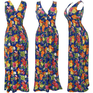 When the days get long and hot, this dress has you covered. It’s a summer dream come true, with a deep V-neck and sleeveless arms to keep you cool. The vibrant floral pattern. It’s perfect for a casual summer party and versatile enough for a shopping trip, a day at the beach, or just running errands. When the days get long and hot, this dress has you covered. It’s a summer dream come true, with a deep V-neck and sleeveless arms to keep you cool. The vibrant floral pattern. It’s perfect for a casual summer party and versatile enough for a shopping trip, a day at the beach, or just running errands.