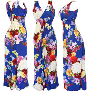 When the days get long and hot, this dress has you covered. It’s a summer dream come true, with a deep V-neck and sleeveless arms to keep you cool. The vibrant floral pattern. It’s perfect for a casual summer party and versatile enough for a shopping trip, a day at the beach, or just running errands. When the days get long and hot, this dress has you covered. It’s a summer dream come true, with a deep V-neck and sleeveless arms to keep you cool. The vibrant floral pattern. It’s perfect for a casual summer party and versatile enough for a shopping trip, a day at the beach, or just running errands.