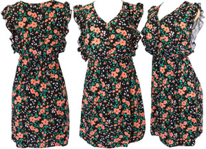 Dolman Floral Summer Batwing Sleeves Causal Dress. Butterfly sleeve dress. Dolman Floral Summer Batwing Sleeves Causal Dress. Butterfly sleeve dress.