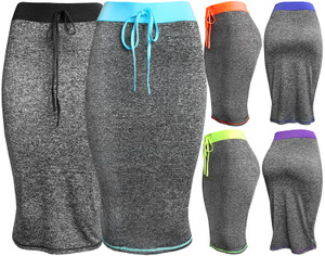 Pencil skirt in heather grey color and solid waistband. Active skirt causal skirt will pair great with sneakers and crop top.. Pencil skirt in heather grey color and solid waistband. Active skirt causal skirt will pair great with sneakers and crop top..
