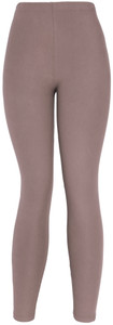 Ultra Soft Mocha Leggings Solid Brushed Basic Full Leggings
