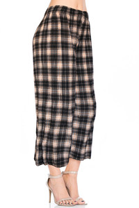 Summer cropped pants are great for hot summer days. Lightweight and semi opaque . The loose, wide legs combined with pleating from the waist down makes it move like a skirt creating a flattering volume. Perfect for the office, hangouts, dates, parties, girls night outs, and is versatile enough to be worn as a stylish beach cover up, or comfy loungewear. Available in an assortment of colorful floral patterns. Comes with a high rise elastic waistband, and soft flowing wide pants legs that create a skirt like appearance. Must have this summer season! Great gift idea! Summer cropped pants are great for hot summer days. Lightweight and semi opaque . The loose, wide legs combined with pleating from the waist down makes it move like a skirt creating a flattering volume. Perfect for the office, hangouts, dates, parties, girls night outs, and is versatile enough to be worn as a stylish beach cover up, or comfy loungewear. Available in an assortment of colorful floral patterns. Comes with a high rise elastic waistband, and soft flowing wide pants legs that create a skirt like appearance. Must have this summer season! Great gift idea!