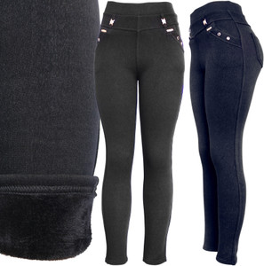 Thermal Winter Plush Lined Thick Trouser Pants