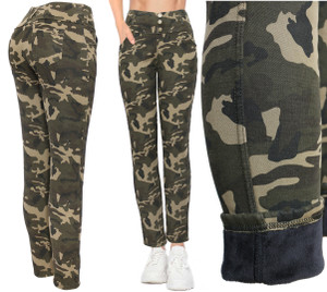 Those pants will keep you warm during winter cold days. Skinny cut shows your curvy feminine figure shape. Comfort stretch denim and cozy fleece lined bring you relaxing freedom. Women Winter Jeans Pants Fleece lined - lining is super soft and comfortable makes this Jeggings you next favorite winter pants. Warm Thermal in cold freeze snow weather. Camouflage design is great for outdoor adventure as hunting pants, fishing pants or causal over the town pants Those pants will keep you warm during winter cold days. Skinny cut shows your curvy feminine figure shape. Comfort stretch denim and cozy fleece lined bring you relaxing freedom. Women Winter Jeans Pants Fleece lined - lining is super soft and comfortable makes this Jeggings you next favorite winter pants. Warm Thermal in cold freeze snow weather. Camouflage design is great for outdoor adventure as hunting pants, fishing pants or causal over the town pants