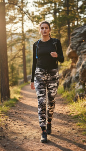 White jogger pants for women. Army jogger pants for women.