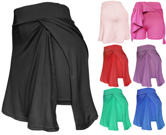 Basic stretch skirt. Great skirt to match any outfit. Wear it with t-shirt and sneakers or high heels and crop top. Limitless possibilities. Solid skirts for any occasion.