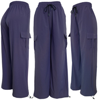 Navy Cargo Pants. Hiking pants for ladies who loves comfort and practicality.