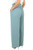 Middle Seam Summer Wide Leg Pants with Side Pockets and Drawstring Elastic Waist