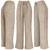 Marble Loose Wide Leg Palazzo Pants Stretch and Comfort Summer Pants