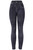 Women's Black Acid Wash Denim Print Fake Faux Jeans Leggings Pants