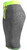 Causal Fitted Skirt Pencil Midi Bodycon Skirt Grey Heathered with Elastic Band