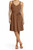 Flared Classic Solid A line Dress with Belt Causal Fashion Summer Dress