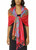 Peacock Print Ethnic Colorful Soft and Silky Pashmina Scarf Shawl Rainbow Wrap