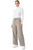 Winter Wide Leg Heather Beige Cozy Fleece Lined Pants Warm Sweatpants Cold Weather Pant