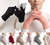 Touchscreen Winter Cuffed Magic Gloves Stretch Knit No Fleece Lining Beige
