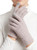 Touchscreen Winter Cuffed Magic Gloves Stretch Knit No Fleece Lining Beige