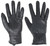 Black Winter Warm Classic Genuine Leather Gloves with Button