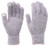 Gray Fuzzy Faux Mink Hair Soft Womens Fuzzy Winter Touchscreen Gloves Soft Stretchy