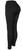 Women's Winter Plush Lined Thick Trouser Black Pants - Dressy Leggings
