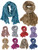 Classic Leopard Cheetah Print Scarf Full Body Look Crinkle Scarf