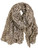 Classic Leopard Cheetah Print Scarf Full Body Look Crinkle Scarf
