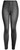 Classic Black Cotton Blend Basic Causal Fun Printed Leggings