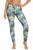 Jungle Cotton Blend Basic Causal Fun Printed Leggings