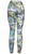 Jungle Cotton Blend Basic Causal Fun Printed Leggings
