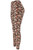 Small Red Cotton Blend Basic Causal Fun Printed Leggings