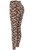 Small Red Cotton Blend Basic Causal Fun Printed Leggings
