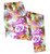 Purple Peony Cotton Blend Basic Causal Fun Printed Leggings