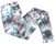 Shade Abstract Peony Cotton Blend Basic Causal Fun Printed Leggings