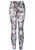 Shade Abstract Peony Cotton Blend Basic Causal Fun Printed Leggings