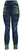 Lightning High Waist Women's Denim Print Fake Faux Jeans Leggings Pants