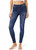Rhinestone fake denim leggings.