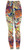 Colorful Mosaic Cotton Blend Basic Causal Fun Printed Leggings