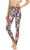 Flower Paisley Cotton Blend Basic Causal Fun Printed Leggings